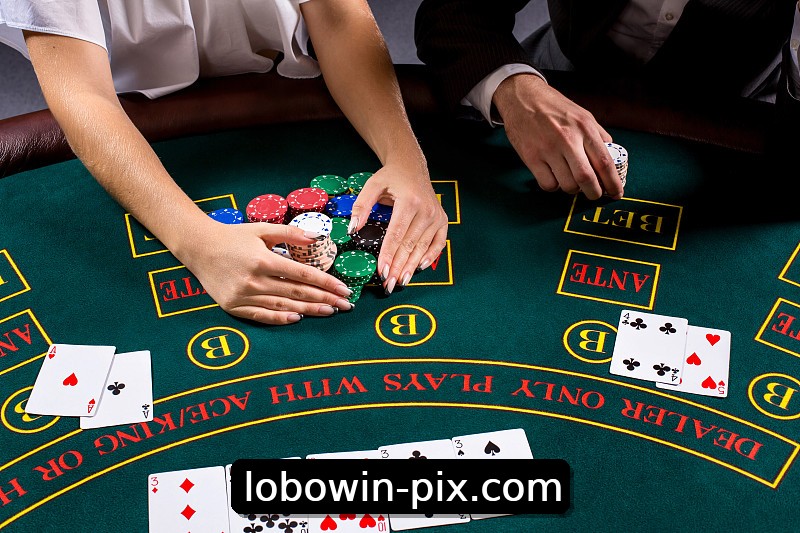 Mesa de Blackjack lobowin